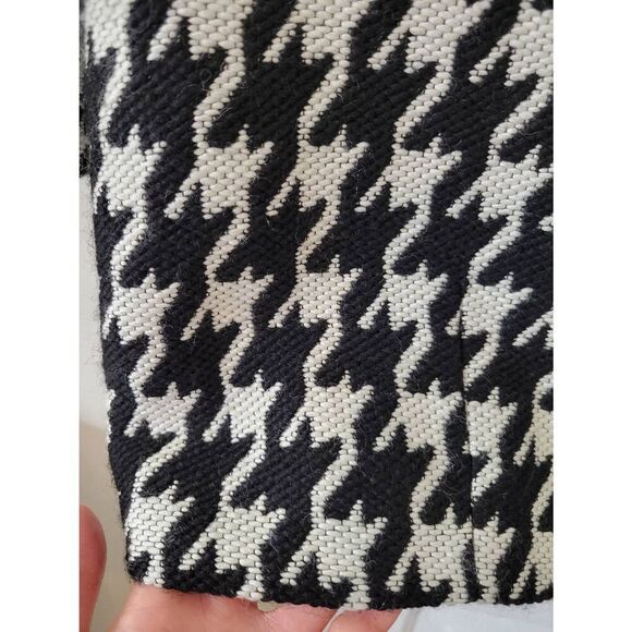 Theory houndstooth wool blend coat L - Picture 7 of 11